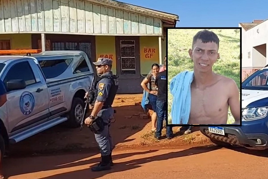 Jovem é encontrado morto com lençol enrolado no pescoço em frente de bar