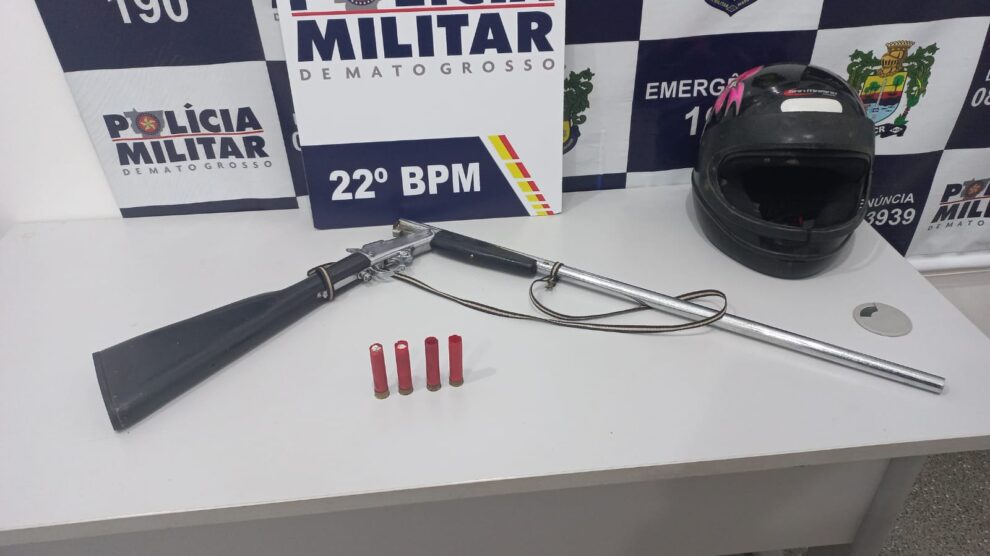 Casal é preso por invadir terras em União do Norte; espingarda é apreendida