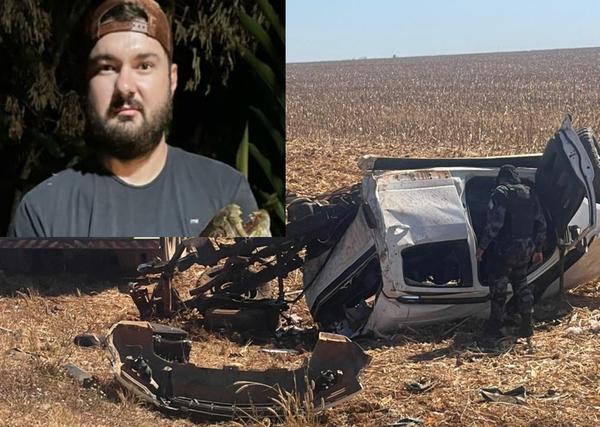 Motorista morre após sofrer acidente com S10 na MT-242