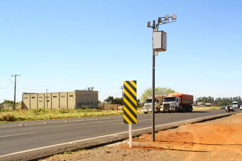 Rota do Oeste instala mais seis radares na BR-364, entre Cuiabá e Jaciara