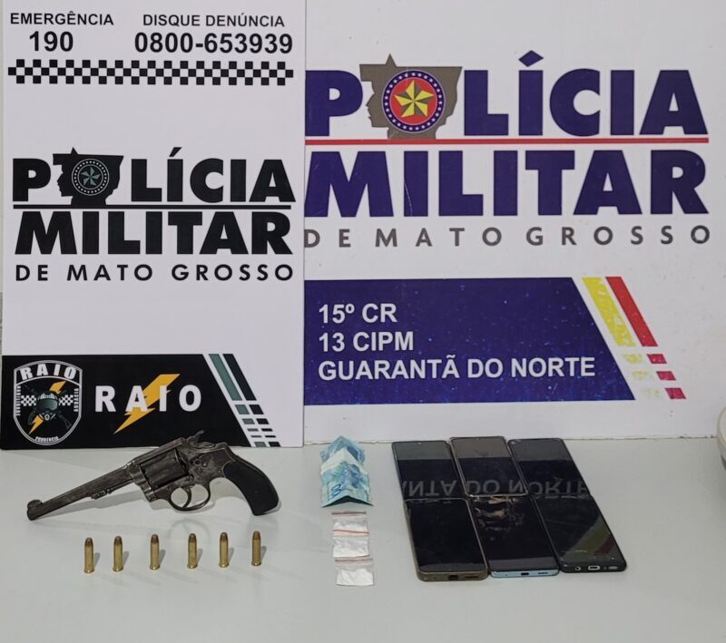 Equipe Raio prende seis integrantes de facção criminosa em Guarantã do Norte