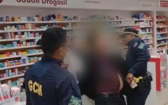 Advogado se “irrita” em farmácia, agride funcionário e guarda civil em GO