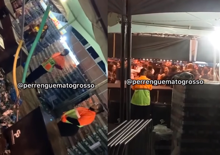 Show de Leonardo e Bruno e Marrone tem protesto do público por falta de cerveja: “Pagamos mil reais”