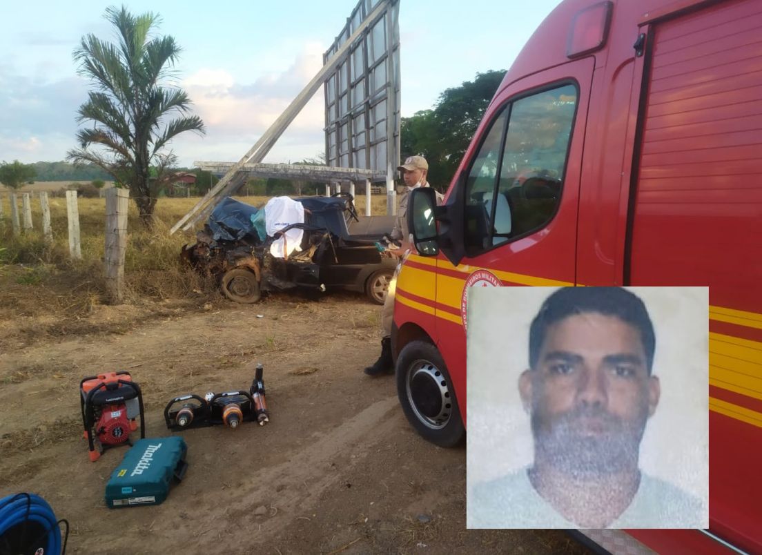 Homem morre após se envolver  em acidente na BR 163 em Guarantã o Norte