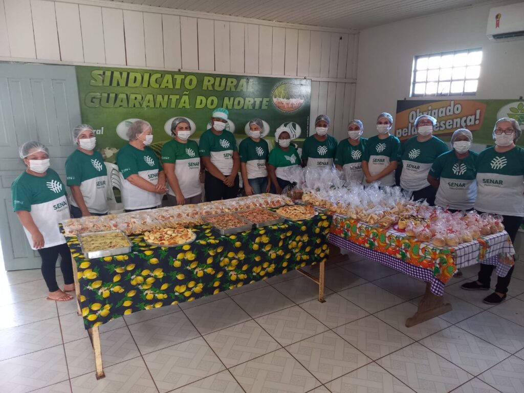 Sindicato Rural de Guarantã do Norte e Senar realizaram o curso de panificação artesanal