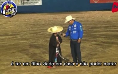 Rodeio em Marcelândia conta com encenação homofóbica de caça a “veado”