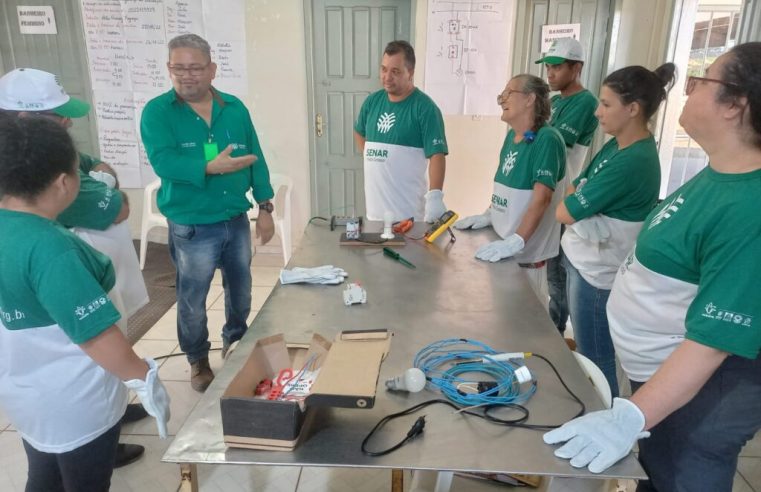 Sindicato Rural de Guarantã do Norte e Senar realizaram o curso de NR 10