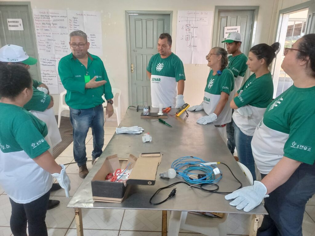 Sindicato Rural de Guarantã do Norte e Senar realizaram o curso de NR 10