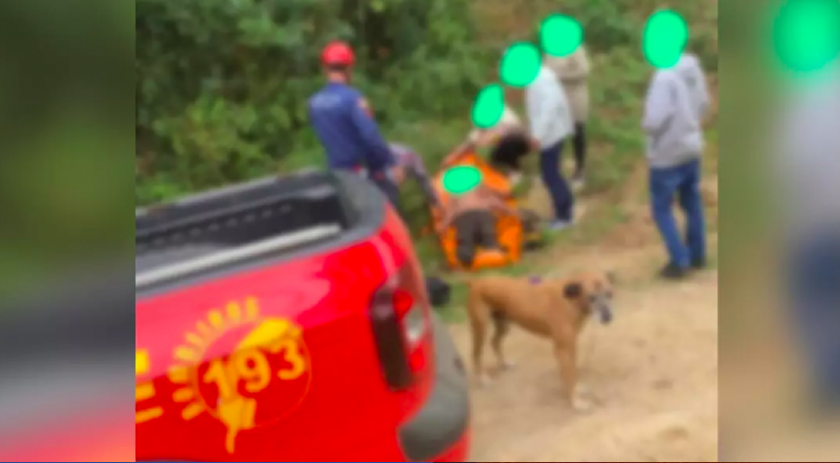 Idoso sai para caçar e é encontrado preso dentro de toca de animal em SC