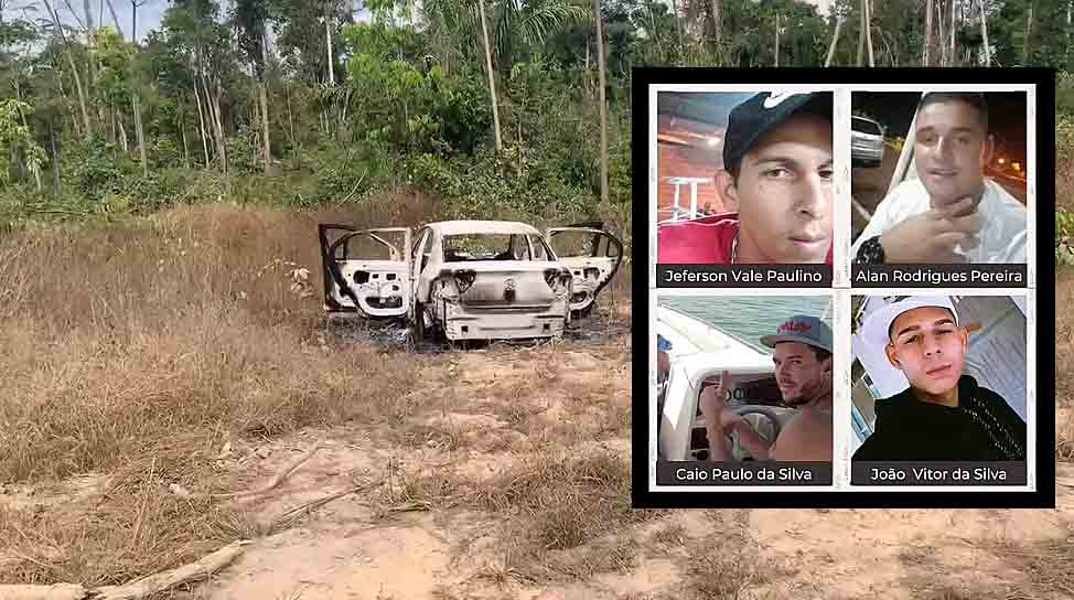 Funcionários de empresa do interior do PR são encontrados mortos em Nova Monte Verde; veículo foi queimado