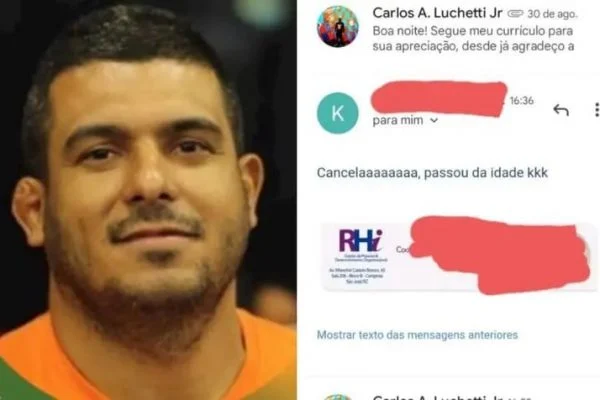 Homem pede emprego e resposta viraliza: “Cancela, passou da idade”