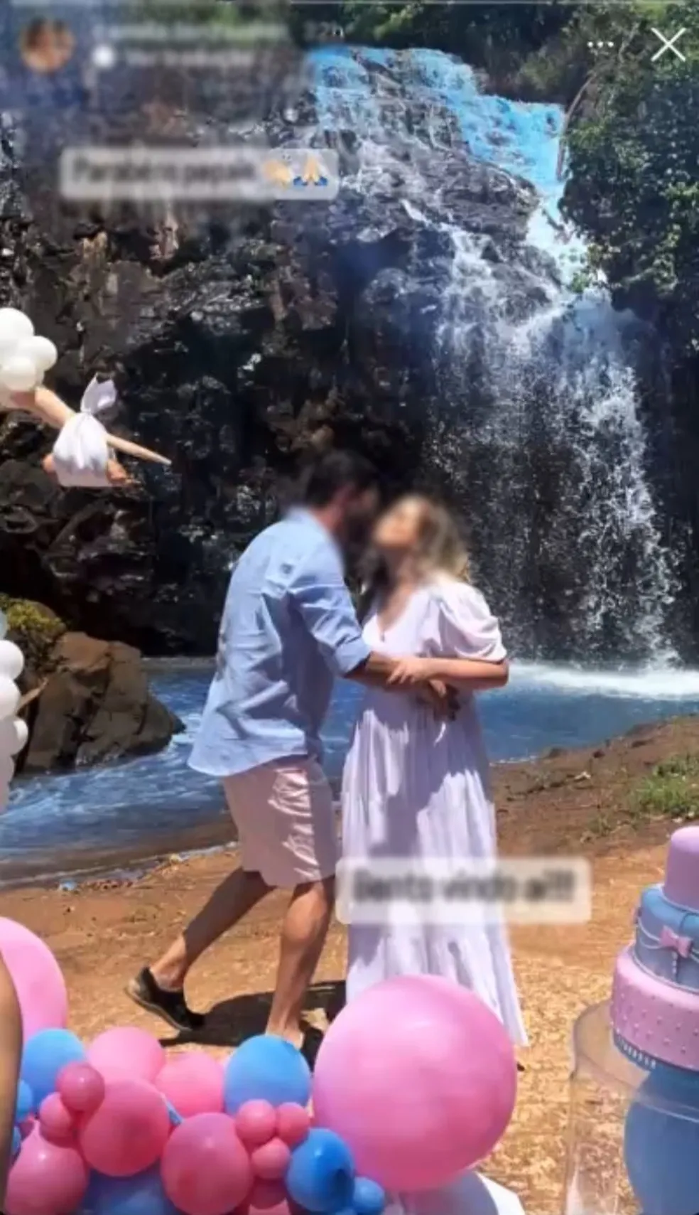 Sema apura chá revelação que ‘tingiu’ cachoeira em Tangará da Serra