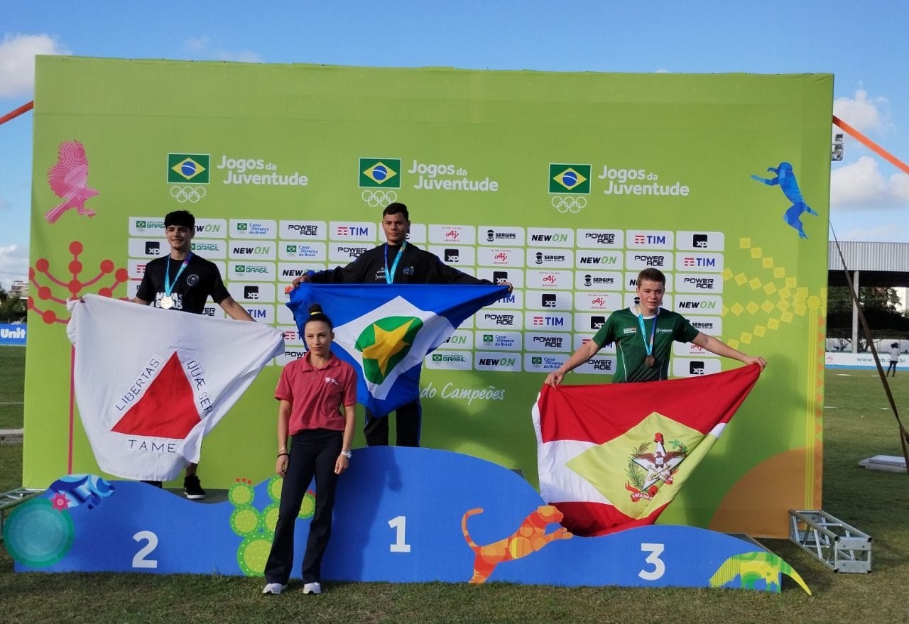 Mato Grosso conquista três medalhas de ouro e uma de prata no Jogos da Juventude
