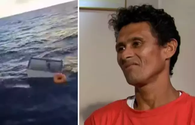 Após 11 dias no mar, brasileiro é resgatado boiando dentro de um freezer