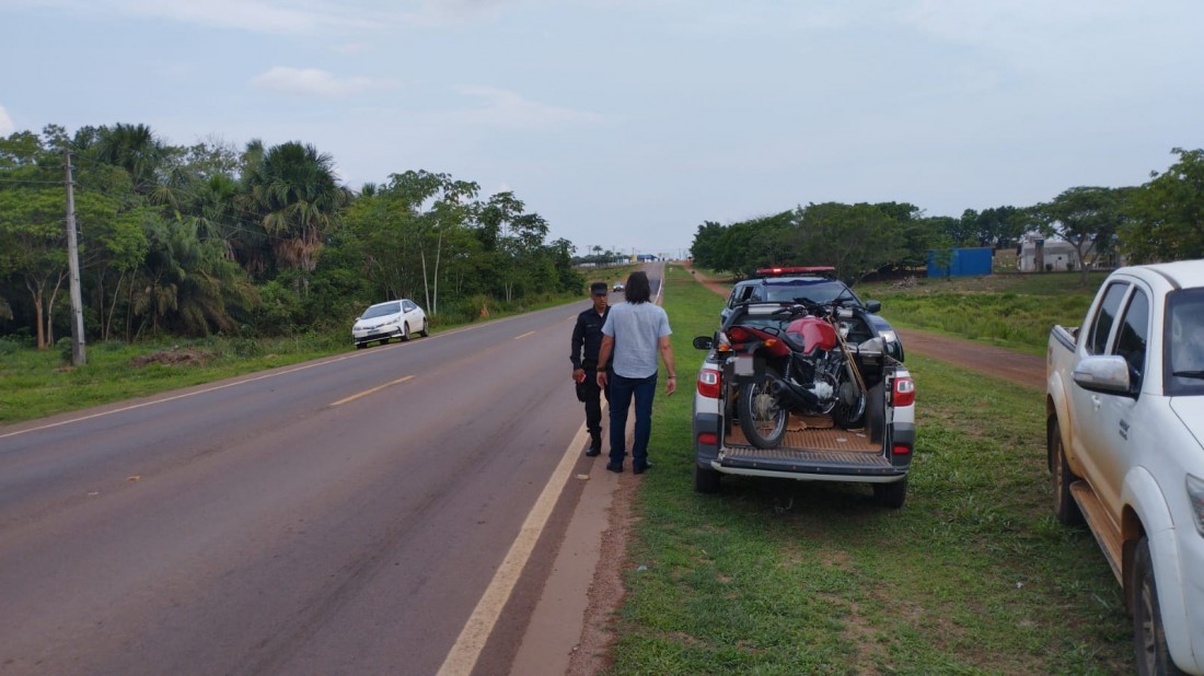 Bezerro causa acidente na MT-320 em Colíder