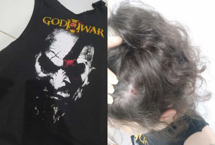 Professora leva pedrada após ter camiseta confundida com foto de Lula, na PB