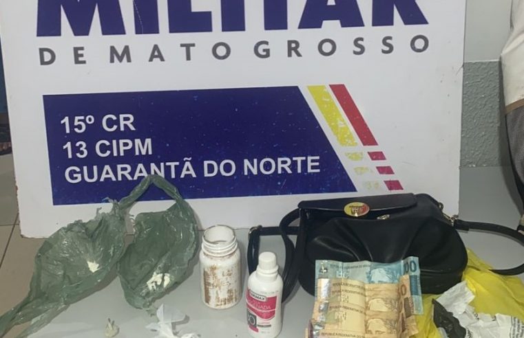Policia Militar desarticula ponto de droga em Guarantã do Norte