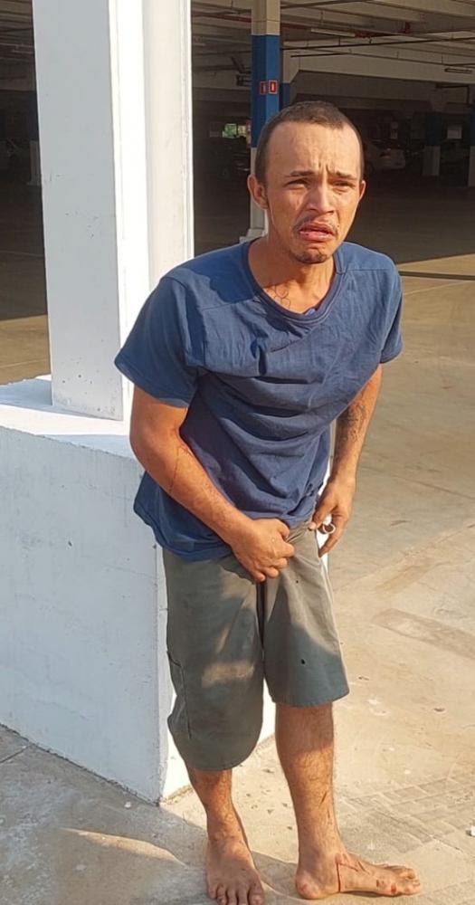 Homem é baleado em Sinop depois de tentar atacar PM com uma faca, mas sai pela porta da frente