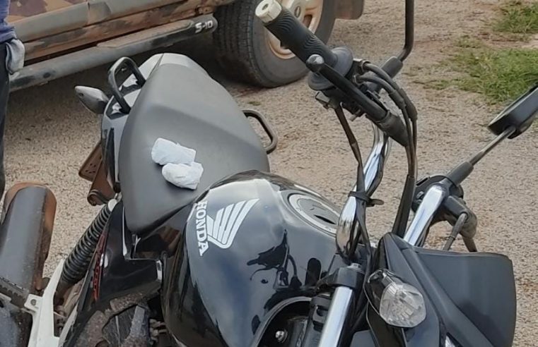 Menor é preso com drogas na MT-419 em Guarantã do Norte