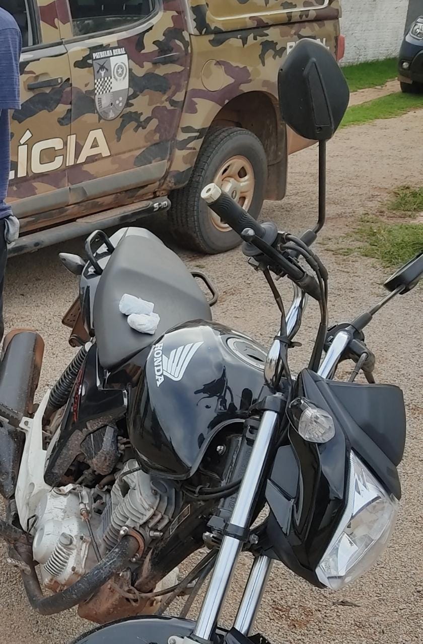 Menor é preso com drogas na MT-419 em Guarantã do Norte