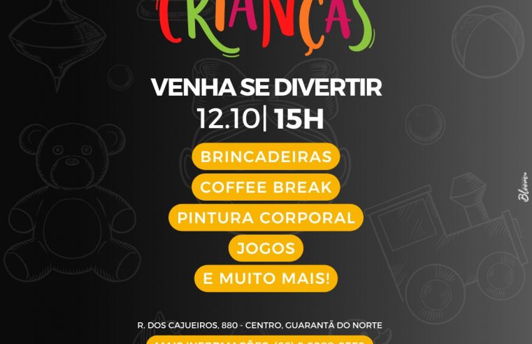 Studio Taurus realiza festa das crianças em Guarantã do Norte