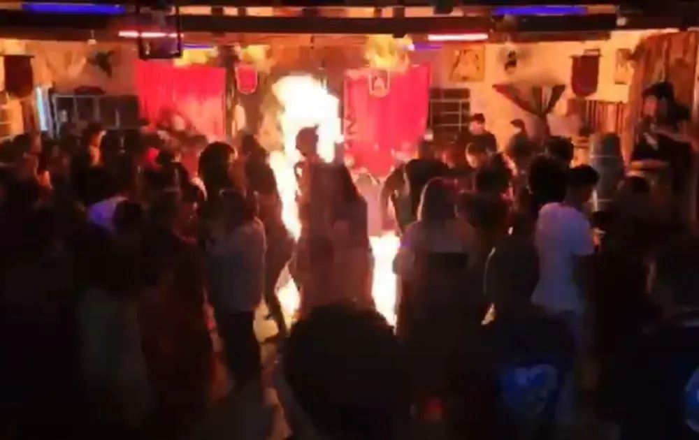 Adolescente é internado e outras pessoas ficam feridas após incêndio em templo religioso de Botucatu