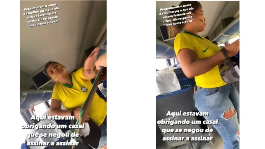 Passageiros de ônibus são coagidos a assinar petição pedindo ‘intervenção federal’ em rodovia de RO