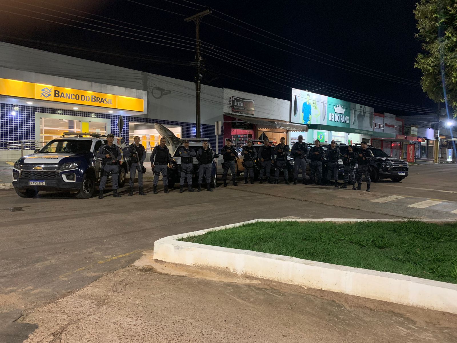 Polícia Militar frustra tentativa de furto em agência do Banco do Brasil em Nova Canaã do Norte