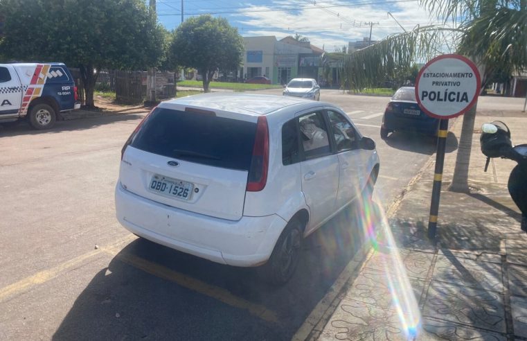 Policia Militar de Guarantã do Norte fez a prisão de homem por ter carro adulterado