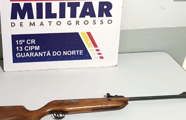 Homem é preso por ameaçar a esposa em Guarantã do Norte