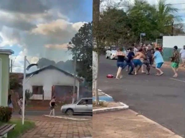 Homem prende mulher e filha em quarto e ateia fogo na casa, em Brasilândia