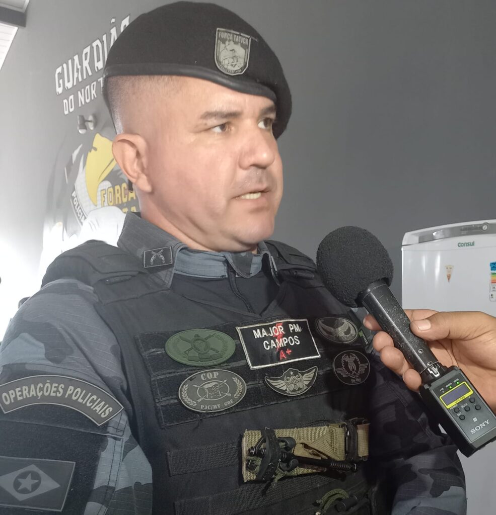 4ª CIA PM da Força Tática de Guarantã do Norte tem novo comandante