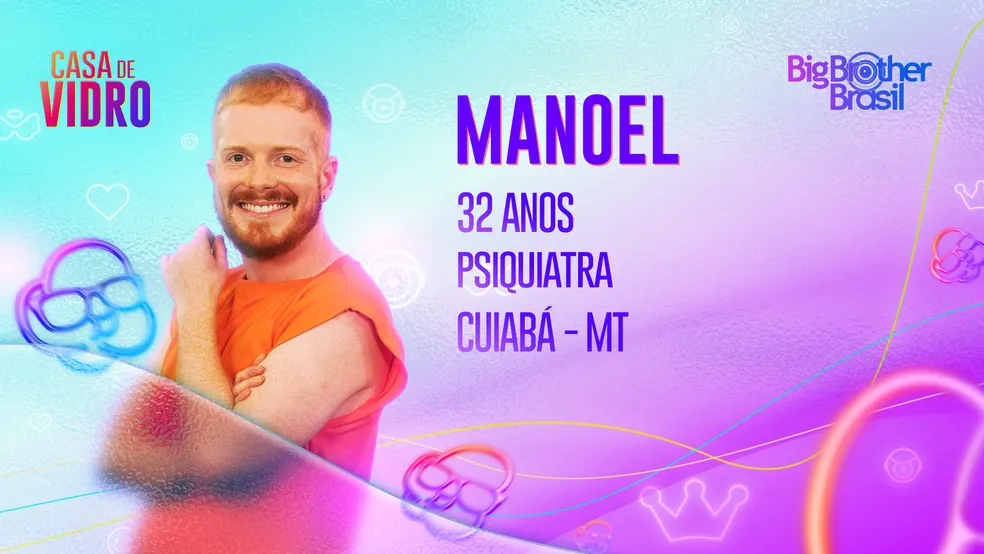 Médico cuiabano entra na Casa de Vidro do Big Brother Brasil 23