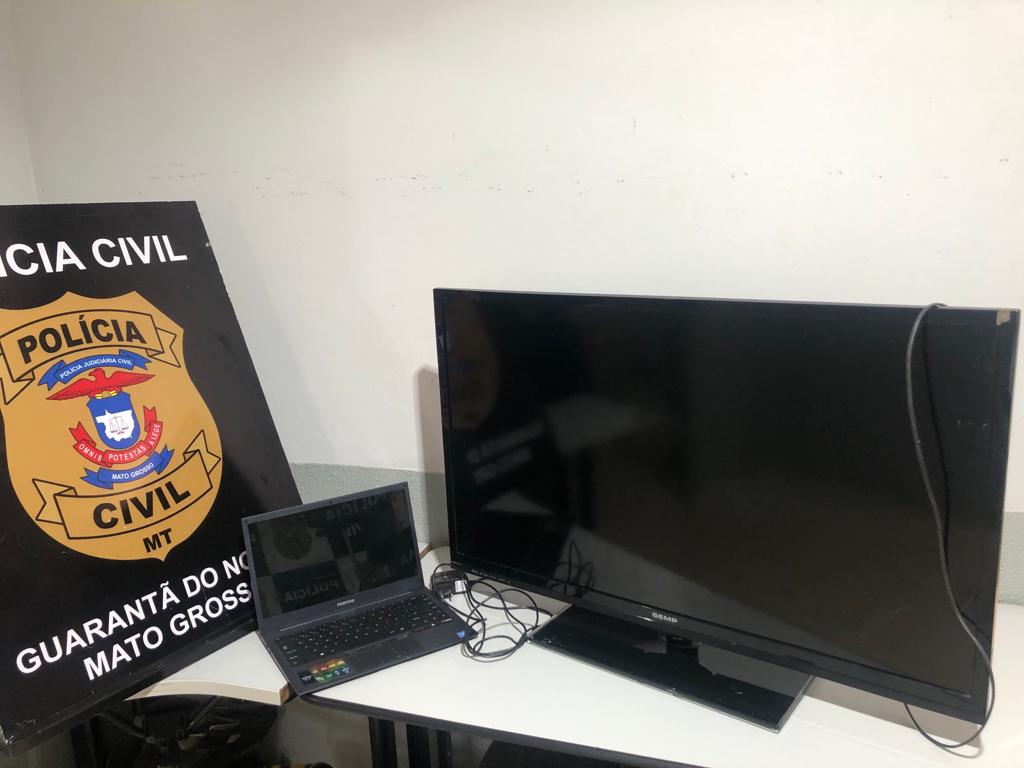 Polícia civil municipal recupera objetos furtados em residência em Guarantã do Norte