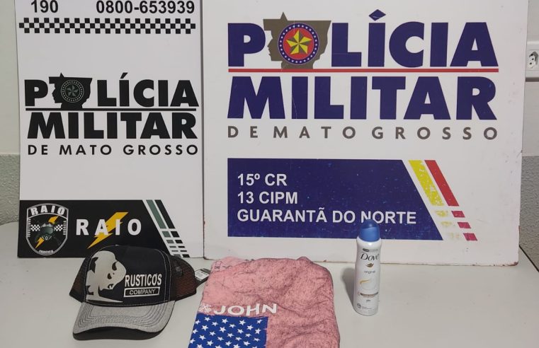 Loja de roupas é assaltada em Guarantã do Norte