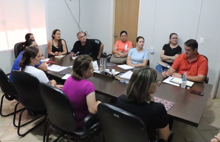 Prefeito Érico reúne gestores para debater segurança nas escolas da rede municipal em Guarantã do Norte