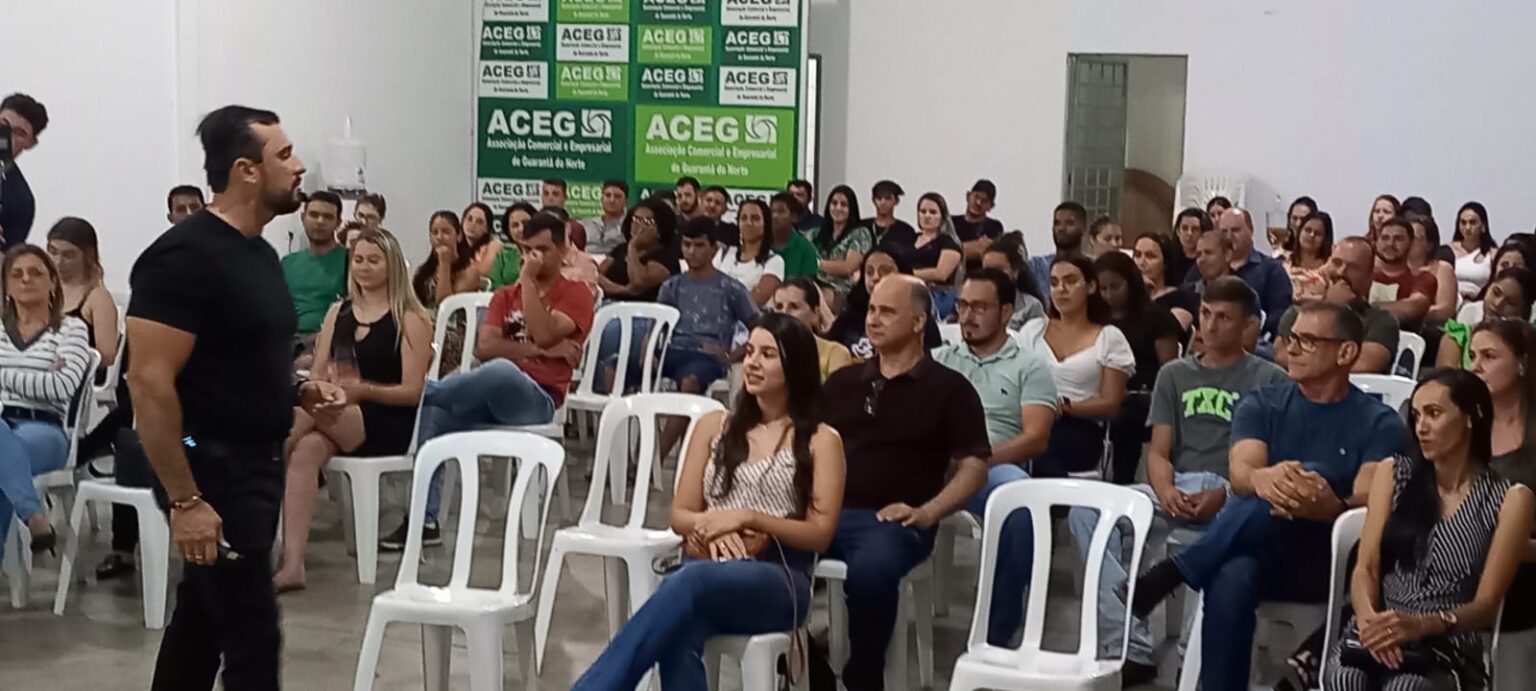 ACEG realizou dois dias de palestra com Diego Correia