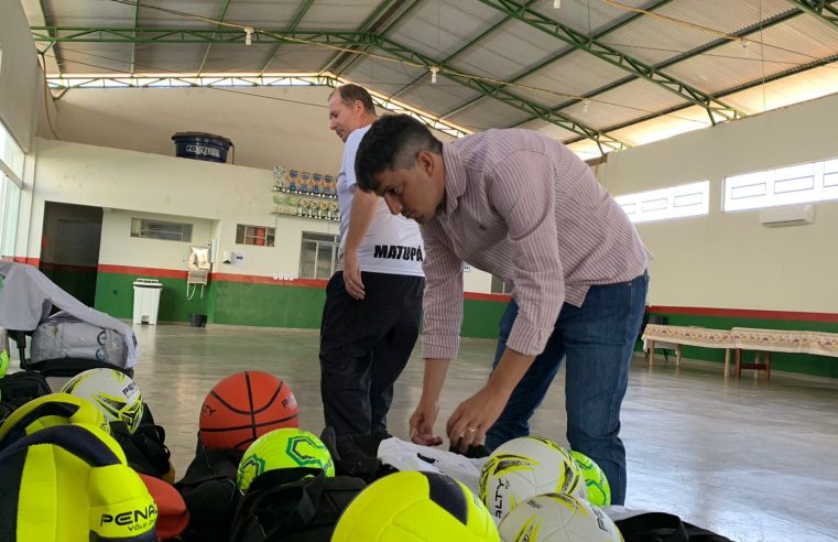 EMENDA DO DEPUTADO DILMAR DALBOSCO GARANTE MATERIAIS ESPORTIVOS E PREMIAÇÃO PARA AS OLIMPÍADAS ESCOLARES MATUPÁ 35 ANOS