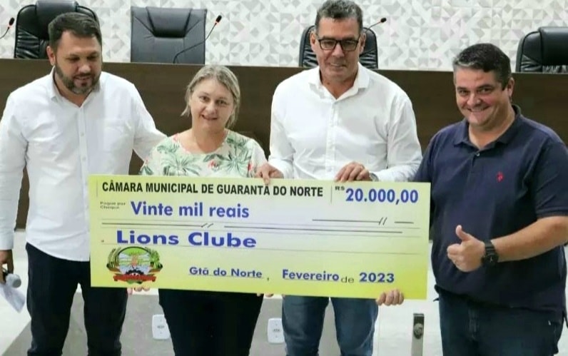 Recursos economizados pela Câmara Municipal vão ajudar Lions Clube realizar consultas e cirurgias oftalmológicas em Guarantã do Norte