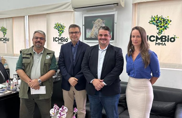 Em Brasília, Prefeito Érico, se reúne com presidente do (ICMBio), Mauro Pires, em busca de soluções para propriedades do Vale do 15.
