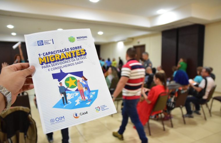 Setasc realiza 1ª Capacitação sobre Migrantes para servidores da assistência social, forças de segurança e conselheiros