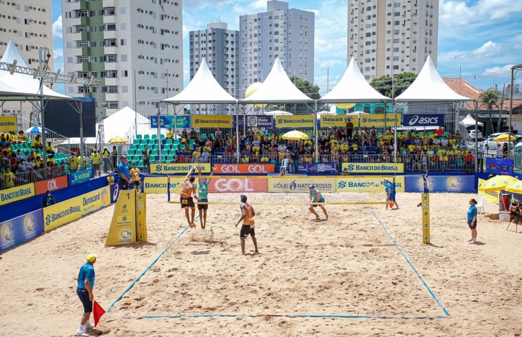 Circuito Brasileiro de Vôlei de Praia começa nesta quarta-feira (21) em Cuiabá