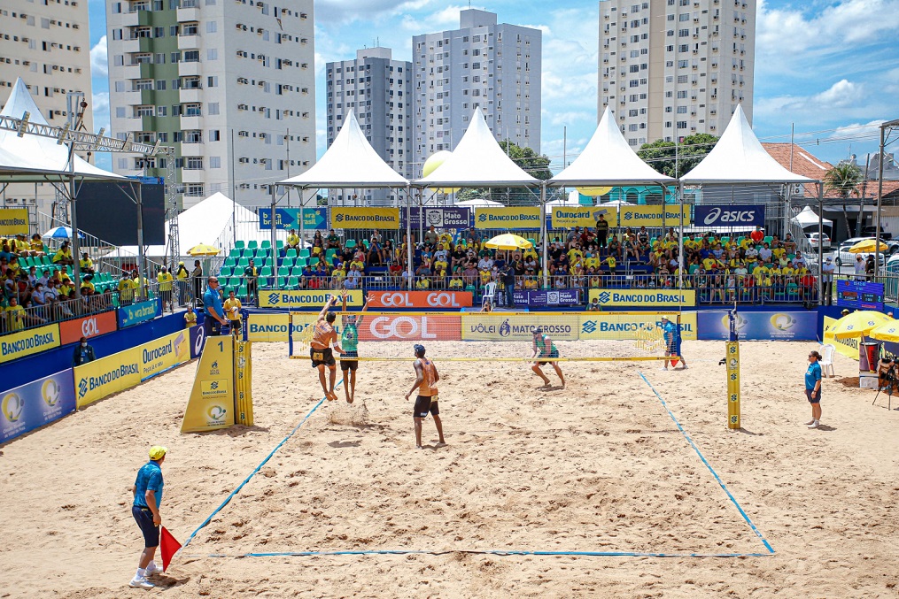 Circuito Brasileiro de Vôlei de Praia começa nesta quarta-feira (21) em Cuiabá