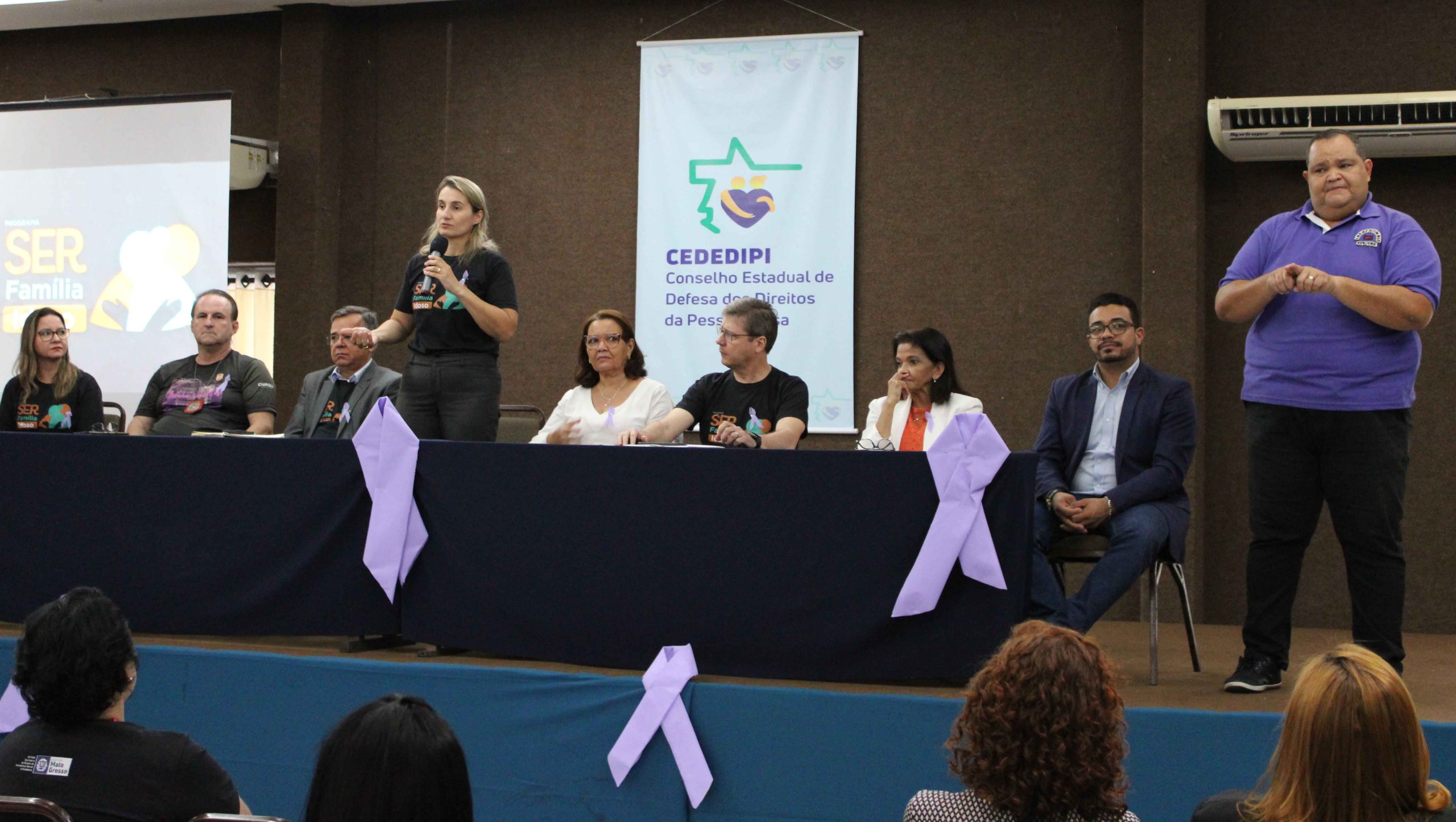 Seminário sobre violência contra idosos encerra programação da campanha estadual de sensibilização