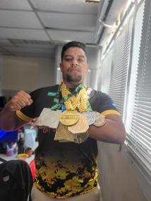 Atleta do programa social Jiu-Jitsu Rotam conquista medalha de campeão brasileiro