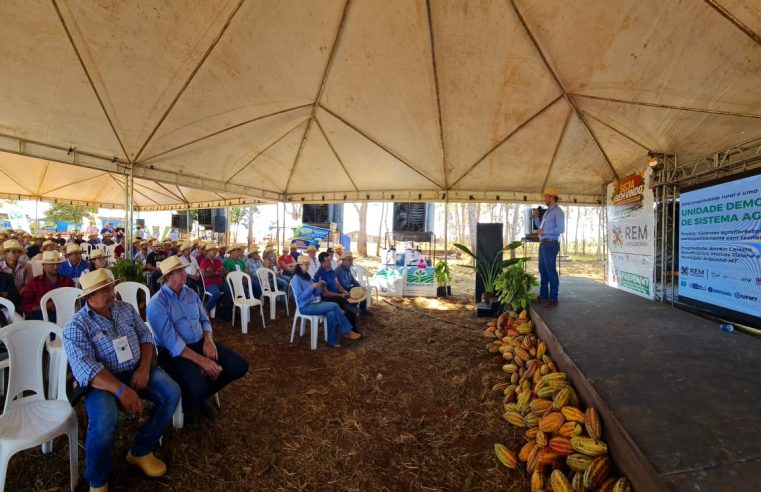 Projeto referência em sistema agroflorestal é apresentado a produtores familiares de Aripuanã e região