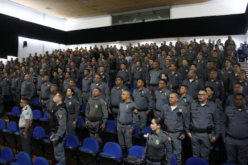 PM realiza solenidade de encerramento do 12º Estágio de Aperfeiçoamento de Praças