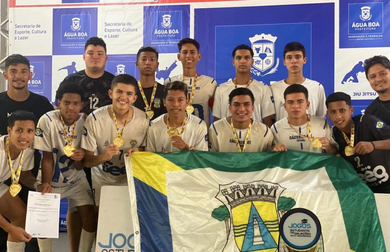 Conheça as equipes campeãs mato-grossenses dos Jogos Estudantis