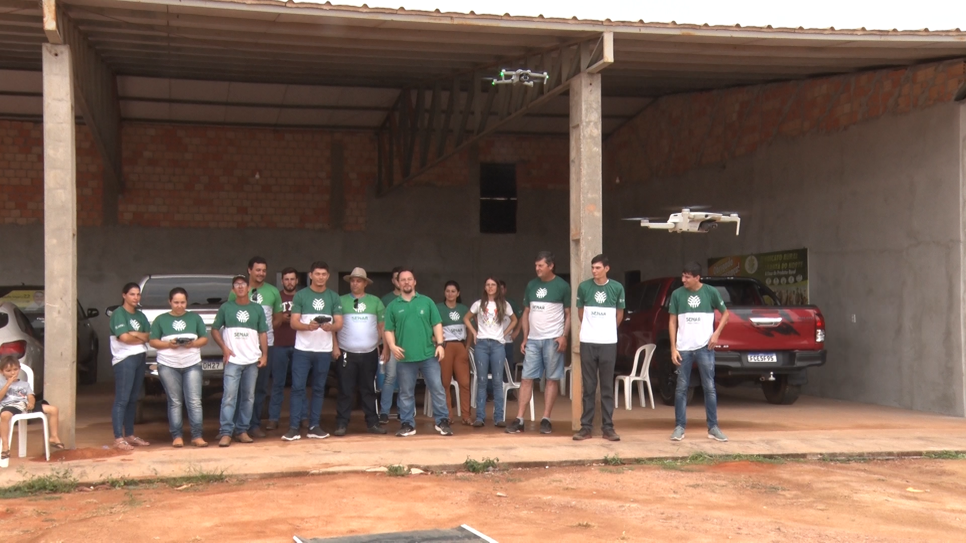 Sindicato Rural de Guarantã do Norte em parceria com o SENAR-MT, Realizou o curso de Operação de Drone