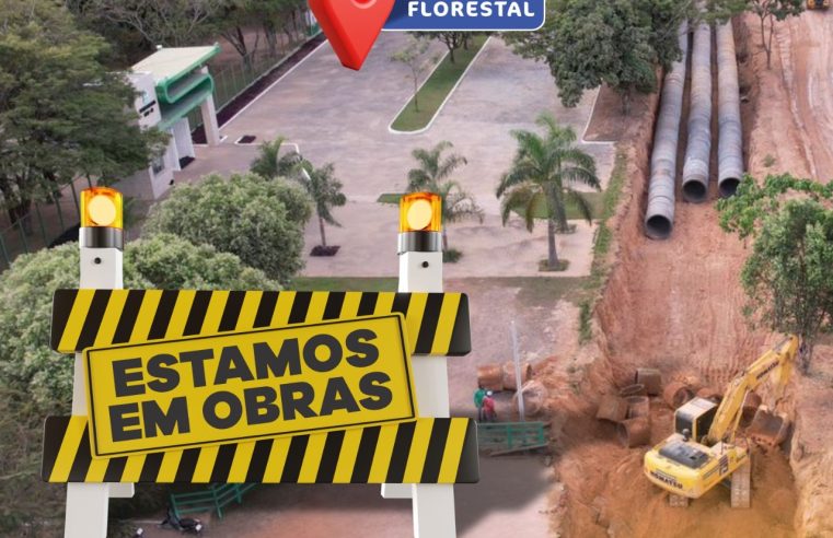 Entorno do Parque Florestal começa a ser transformado com avanço do fechamento de valas